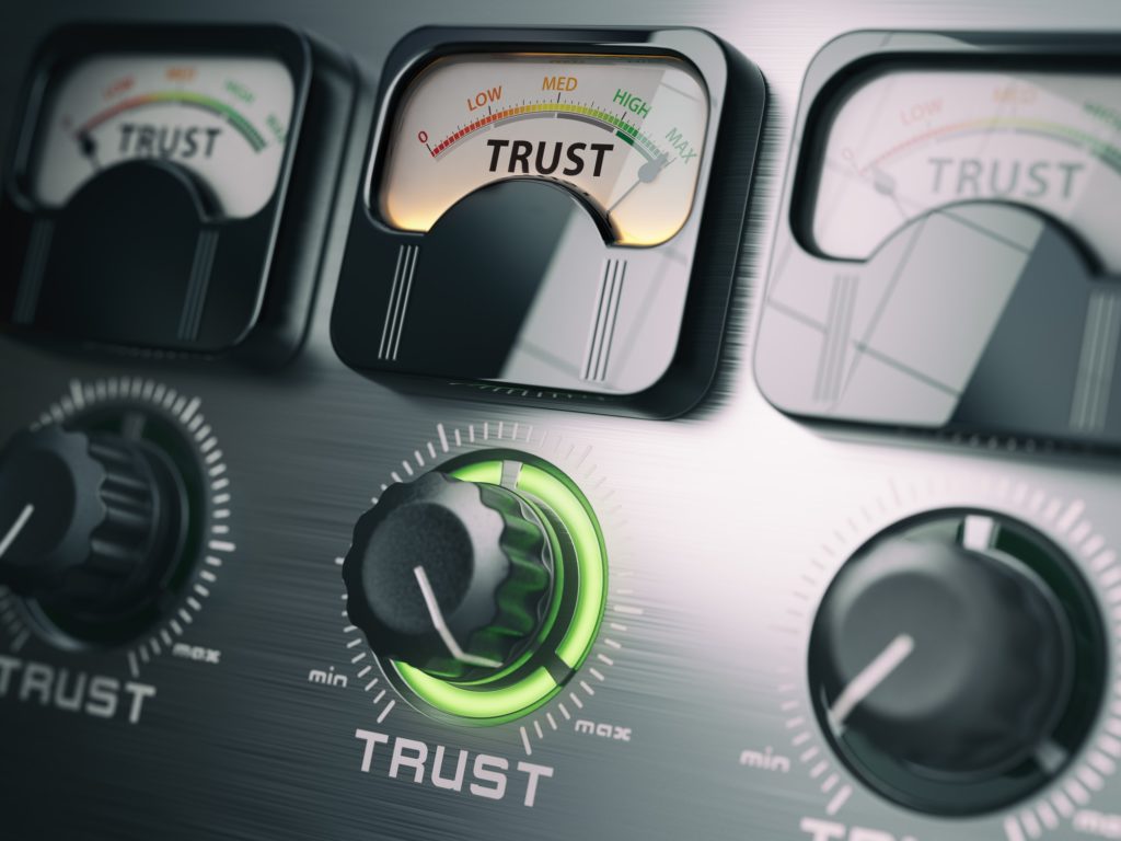 Building trust for brands using tone of voice